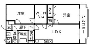 フルパレスⅠの物件間取画像